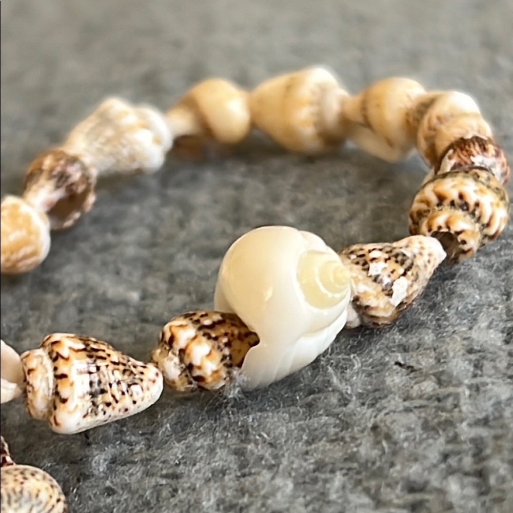 Shell Bead Necklace - Picture 9 of 12